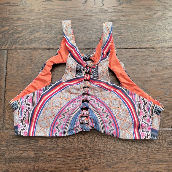 Red Carter Bikini - Picture 2 of 6